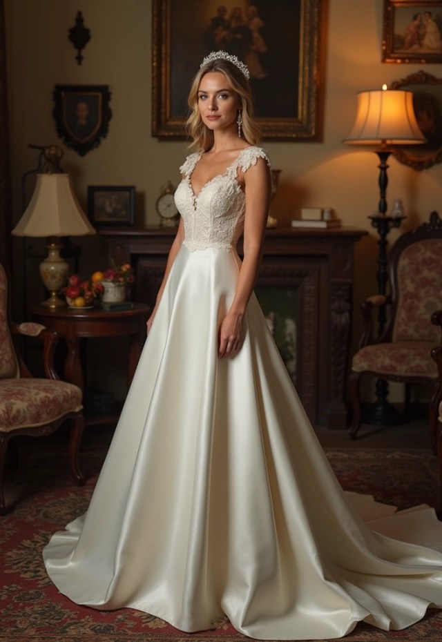 Discover the Satin Wedding Dresses That Will Make You the Star of Your Big Day!
